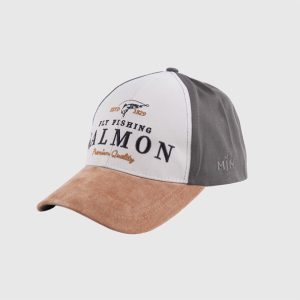 Salmon Hook’ed on Fishing Cotton Olive