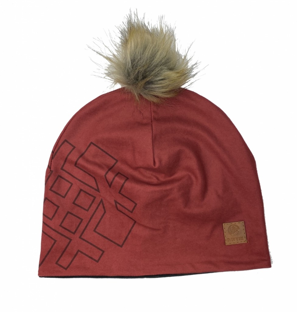 Davvin Kovtindan Beanie Rød