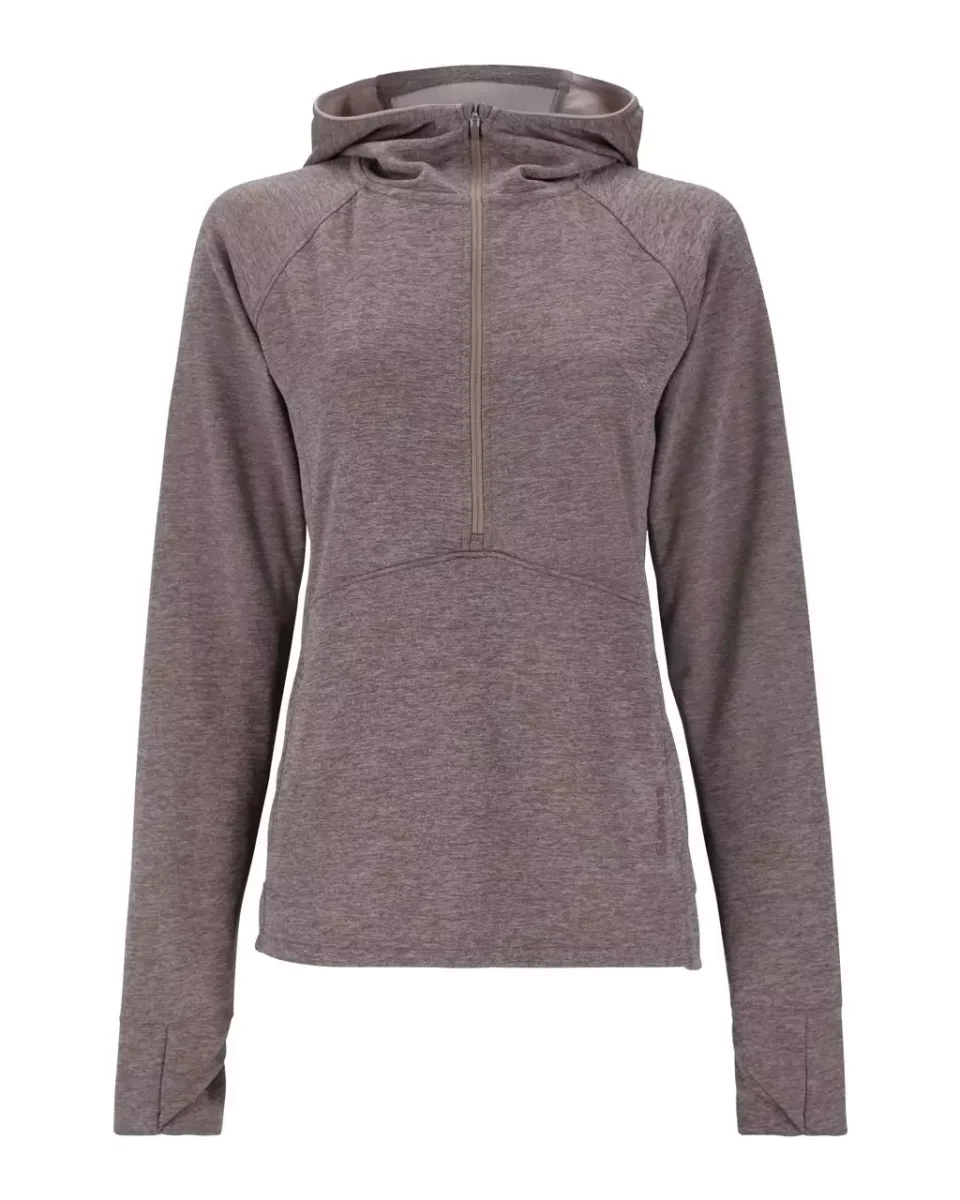 Simms Wms BugStopper Hoody Heron Heather