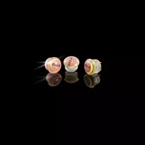 Norolan Original LED Replacement Light For Ice Fishing Lures, 3pcs Red
